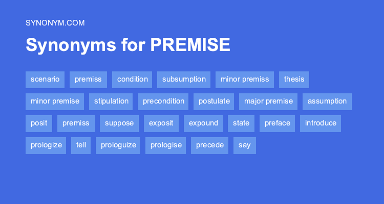 premise synonym