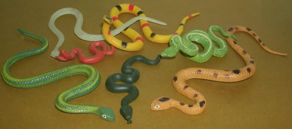 plastic snakes