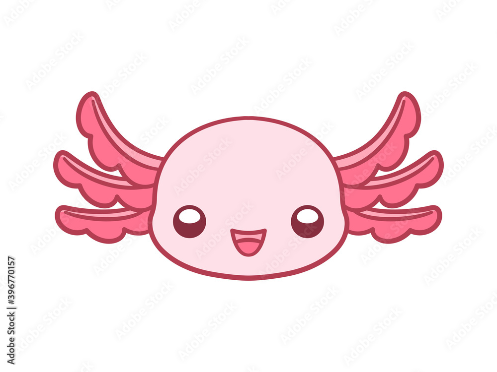 axolotl cartoon