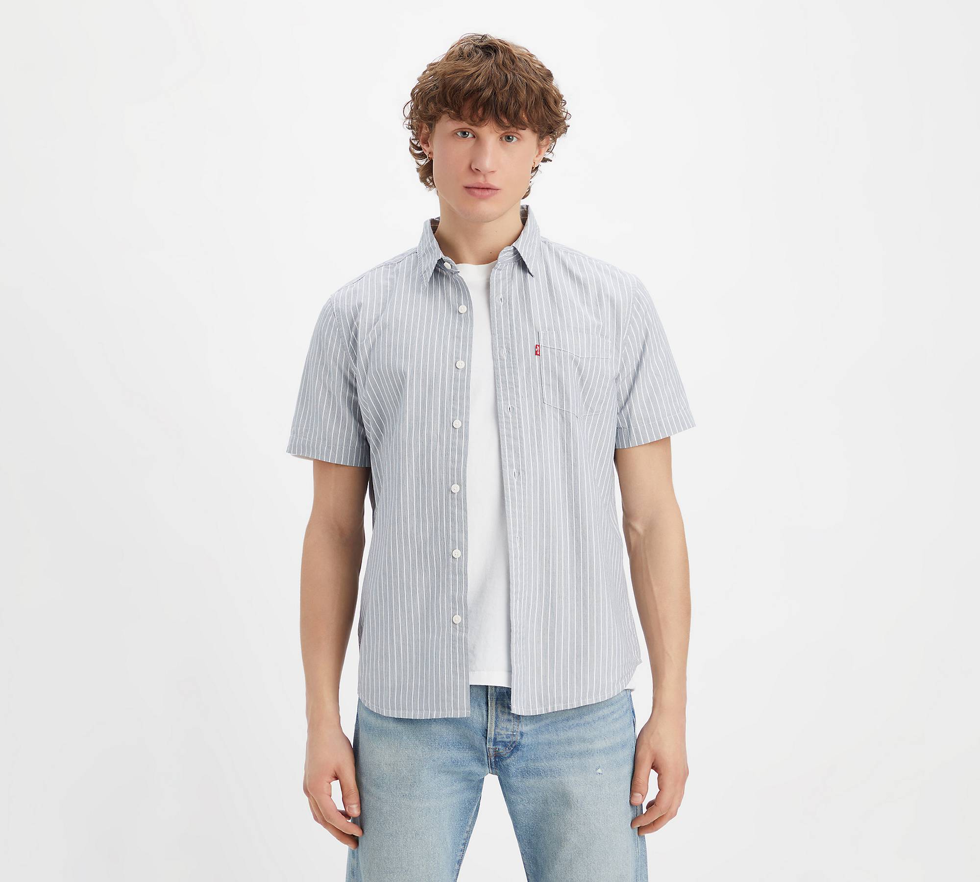 levis short sleeve button down