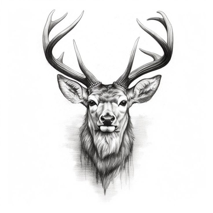 deer tattoo designs