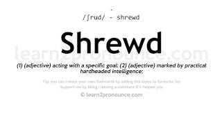 define shrewd