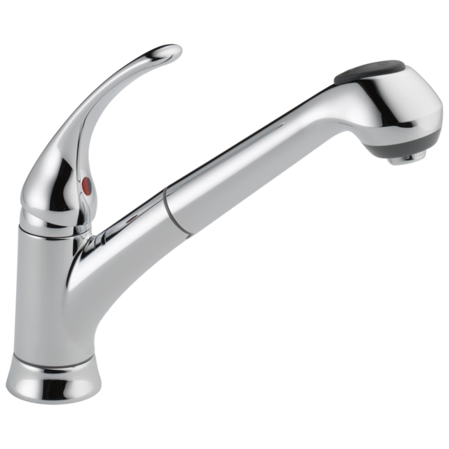 delta kitchen faucets with sprayer