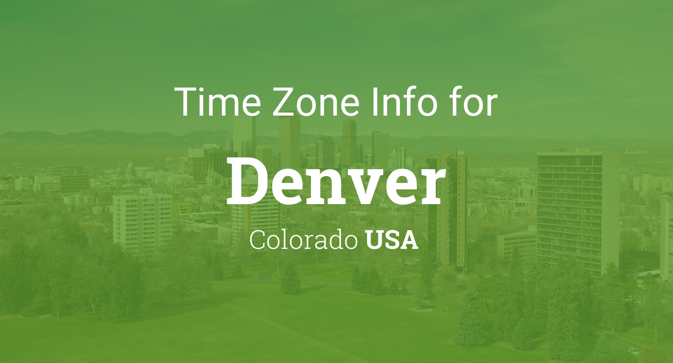 denver time zone