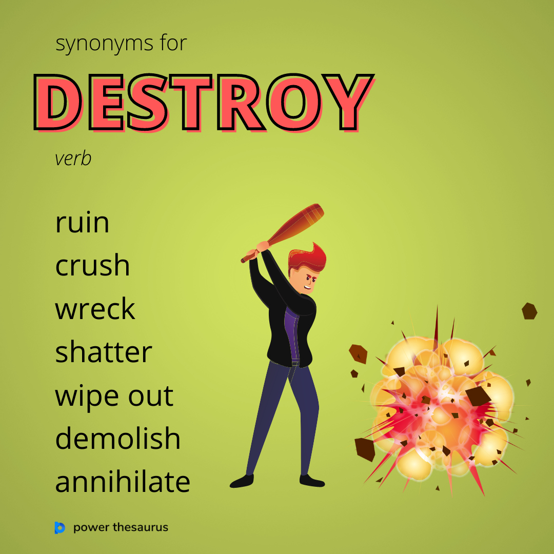 destroyed synonym