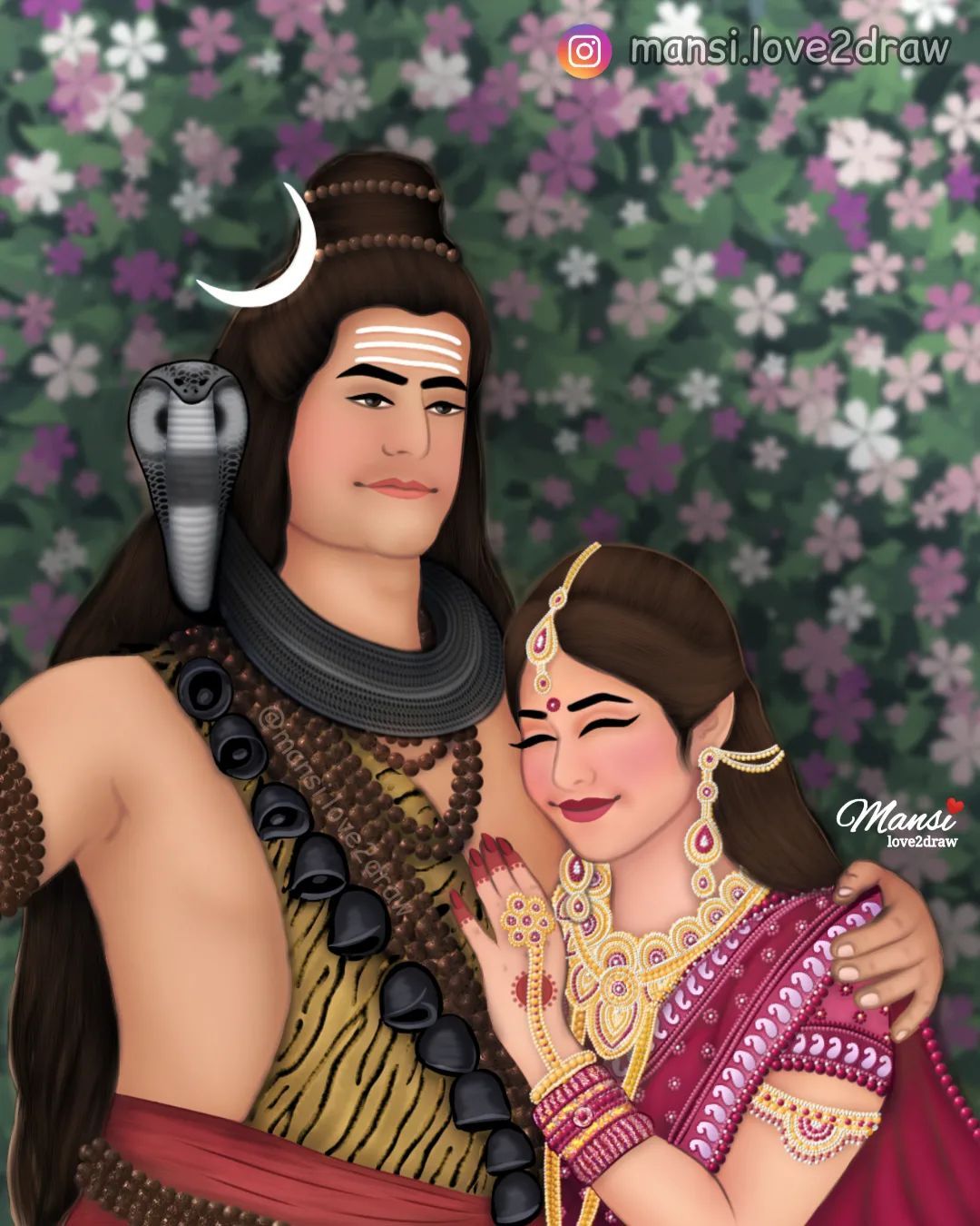 devon ke dev mahadev drawing