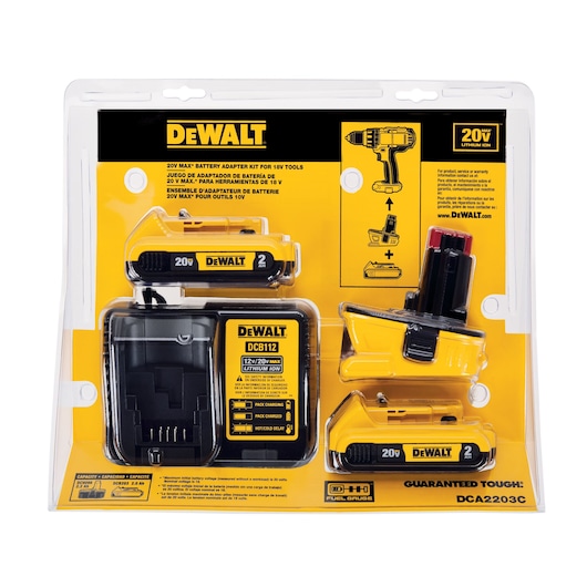 dewalt adaptor battery