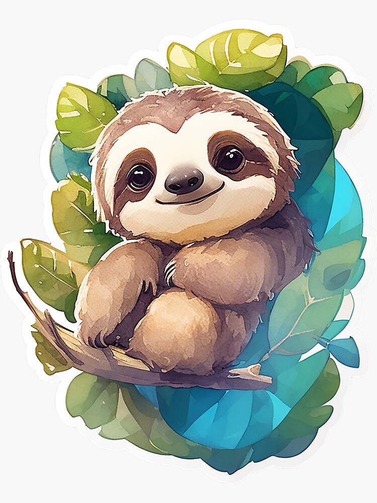 sloth clipart