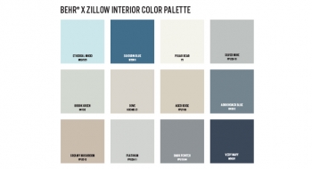 behr paint color palette