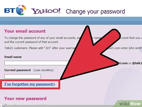 btinternet forgotten password