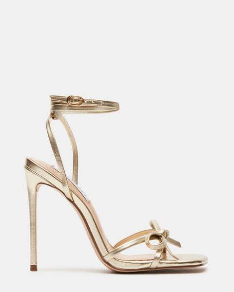 steve madden gold heels