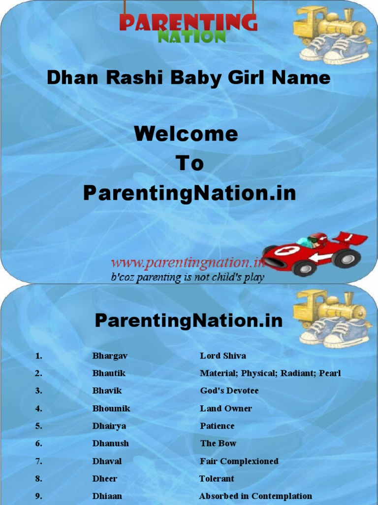 dhanu rashi girl names in sanskrit