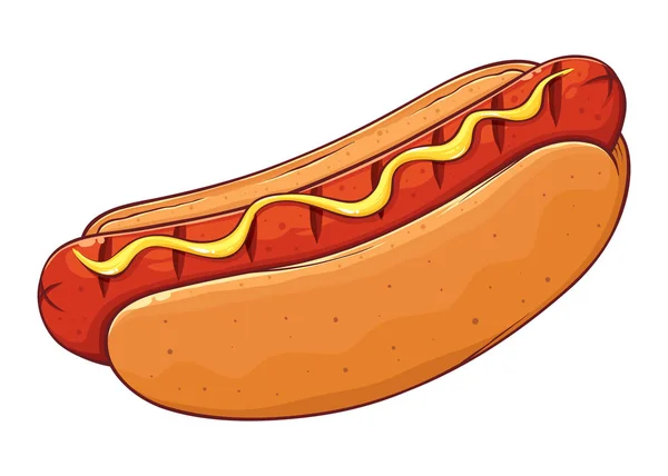 dibujo hot dog