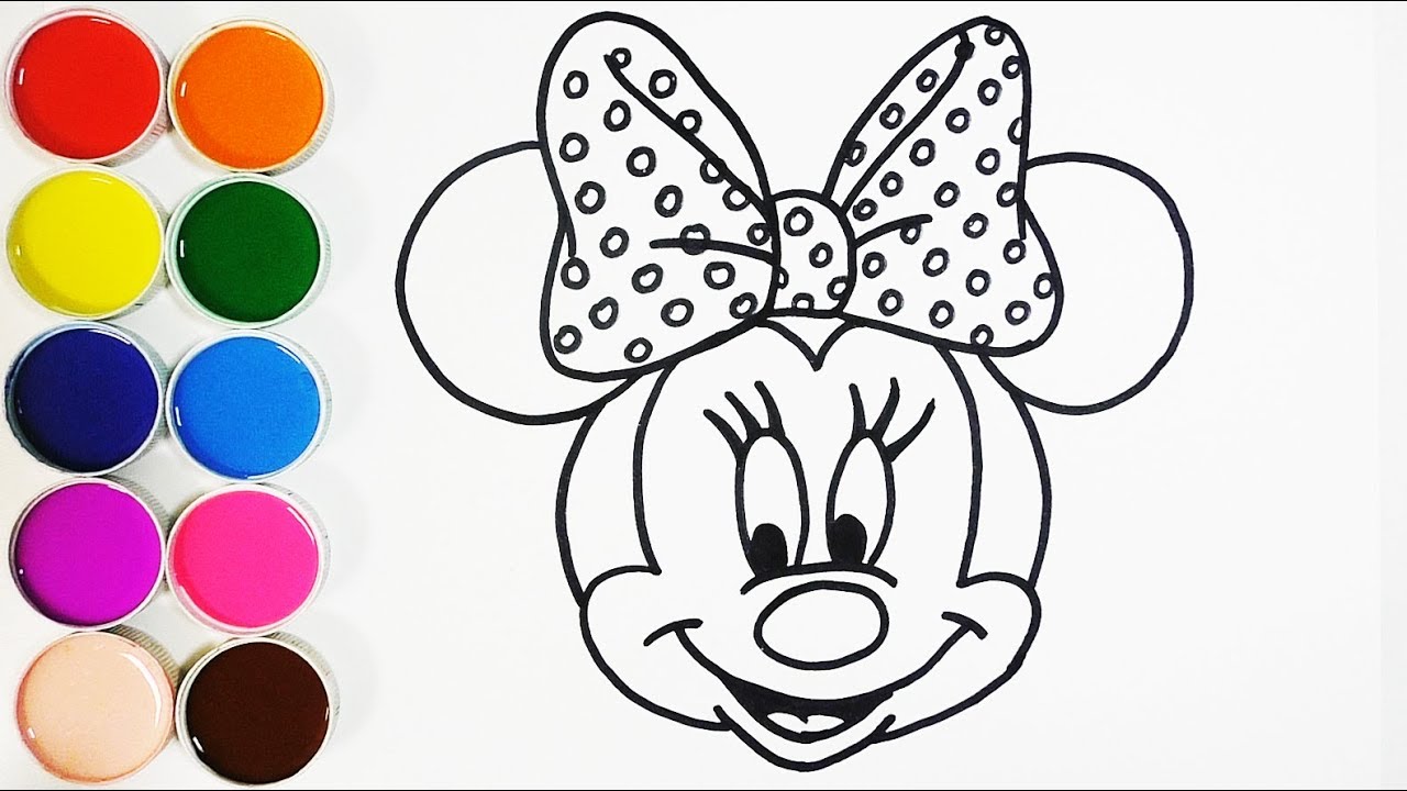 dibujos para colorear minnie