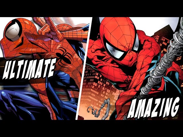 diferencias entre amazing spiderman y ultimate spiderman