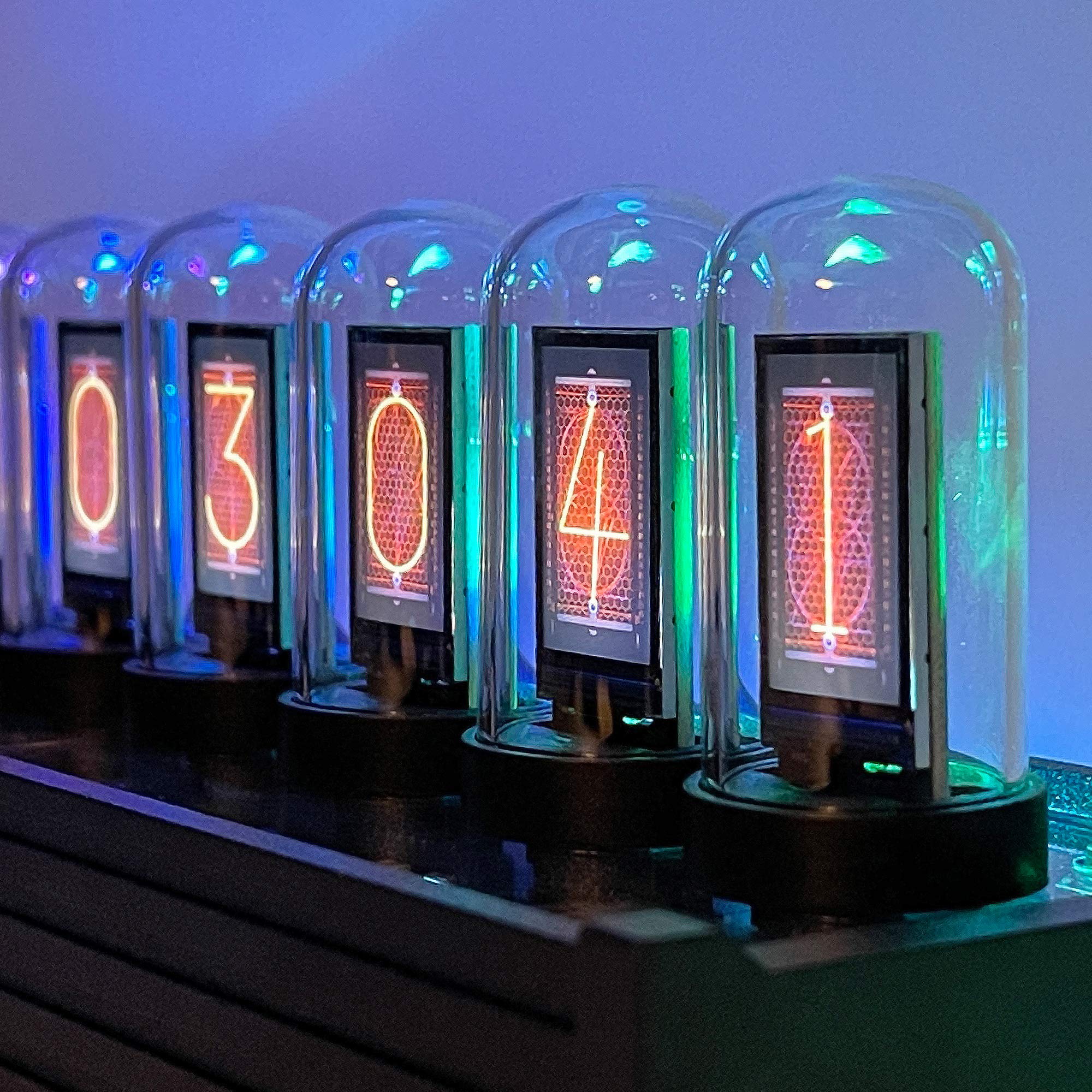 digital nixie tube clock