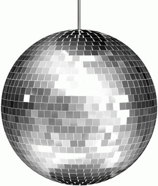 disco ball transparent background