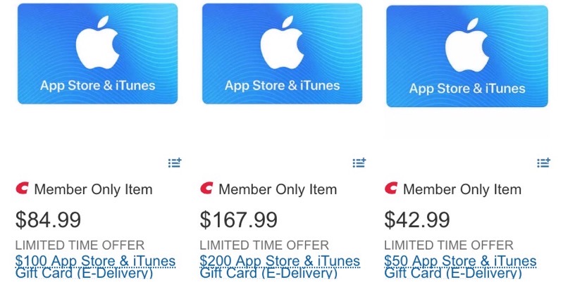 discounted apple gift card