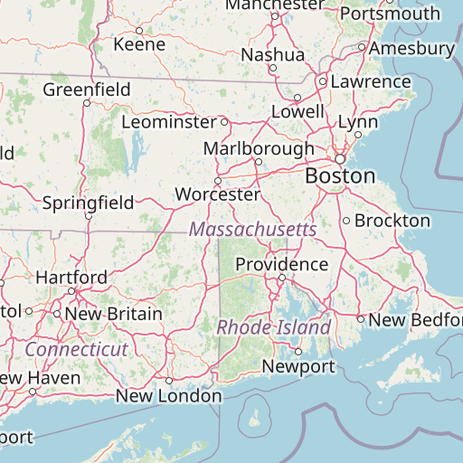 distance between new jersey and boston