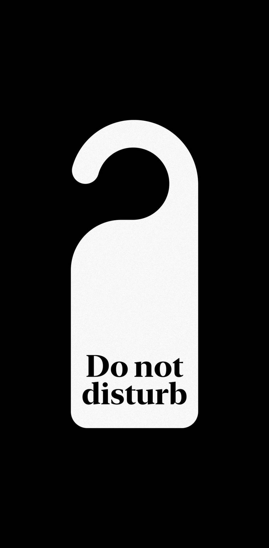 do not disturb wallpapers