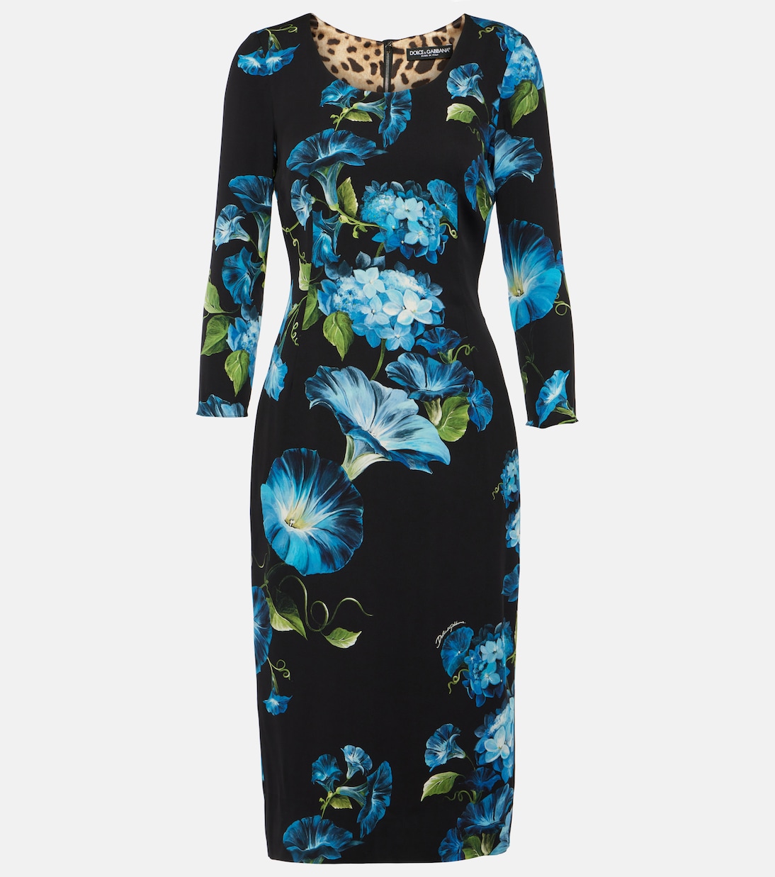 dolce and gabbana silk dress