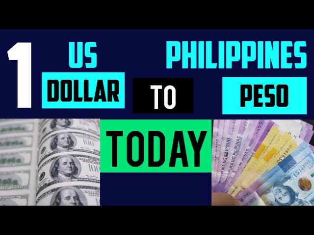 dollar to peso philippines today