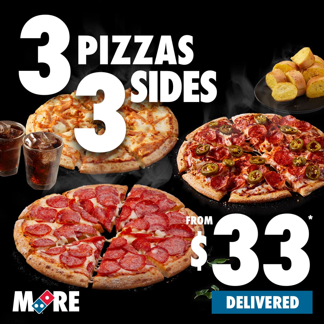 dominos vouchers sides