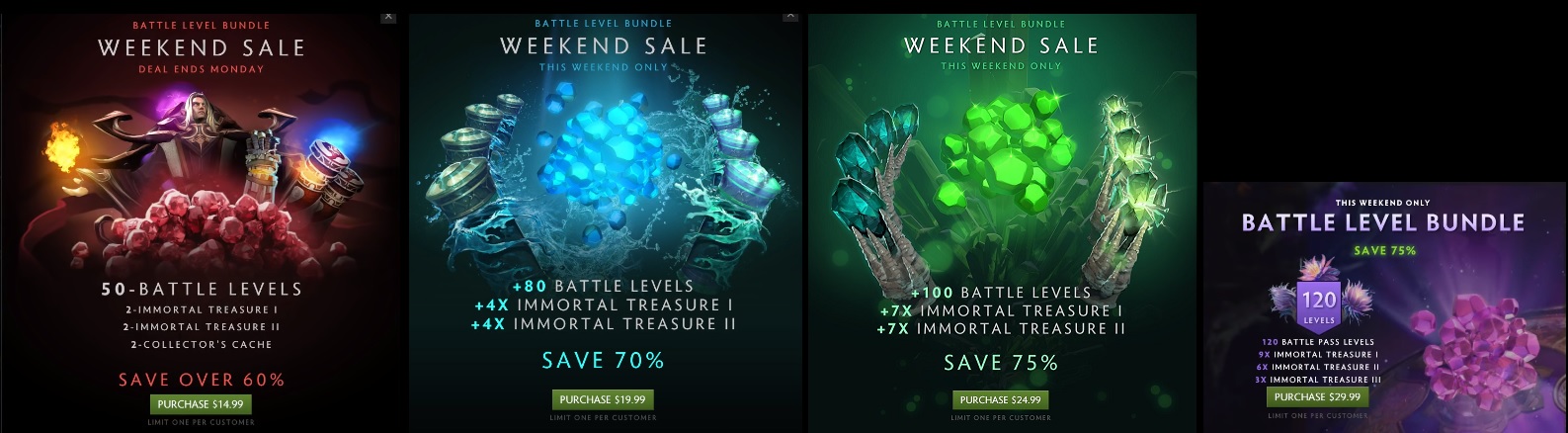 dota 2 battle pass weekend sale