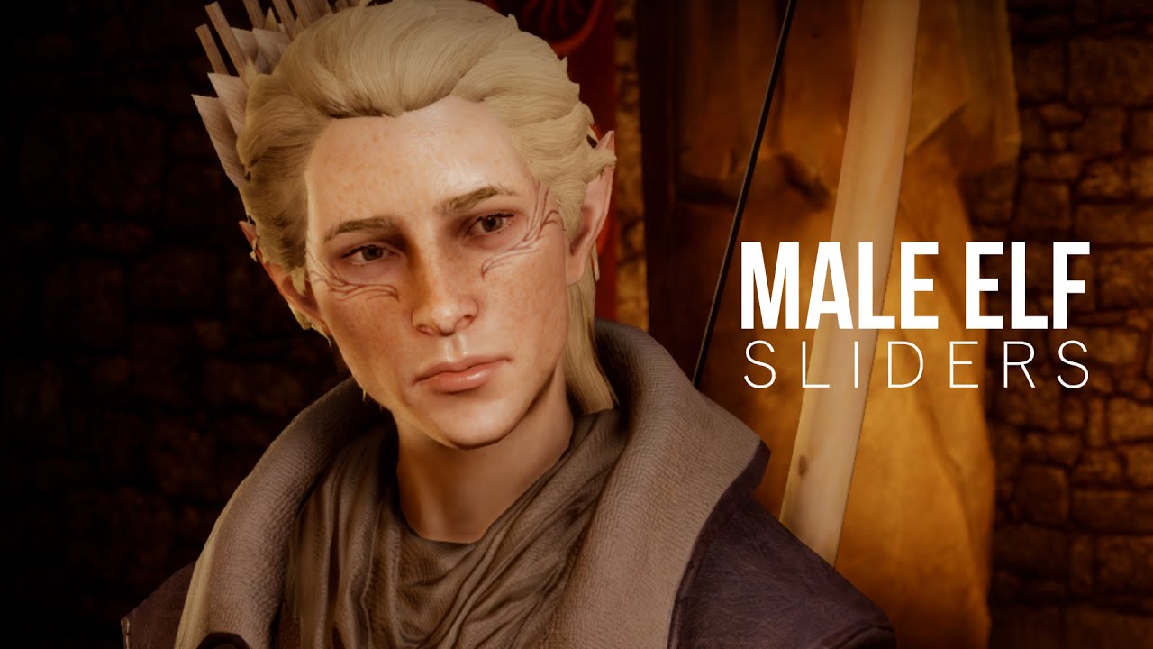 dragon age inquisition male elf sliders