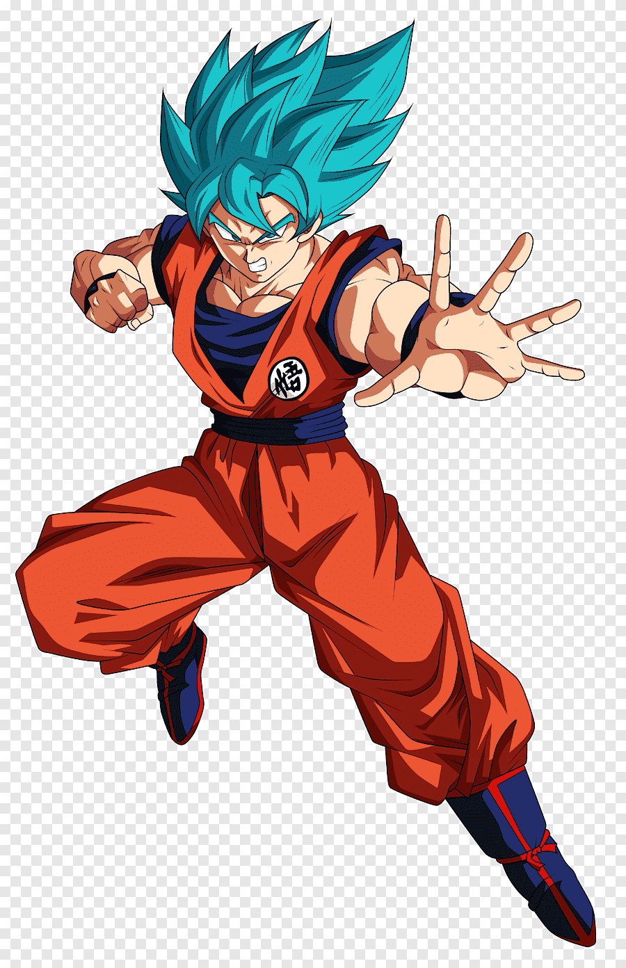 dragon ball goku ssj blue