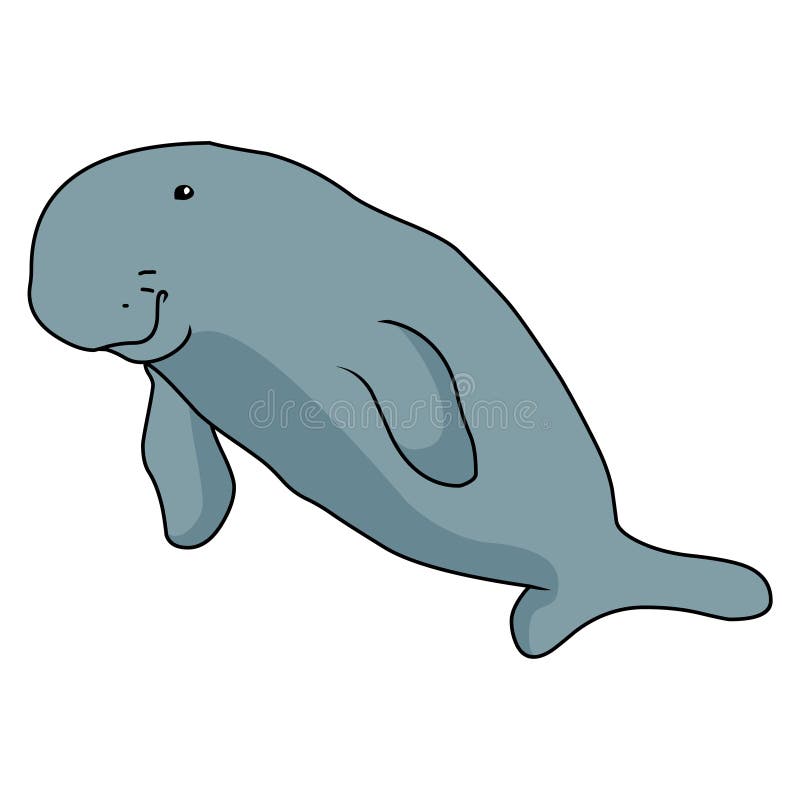 dugong cartoon