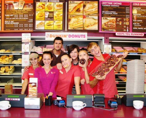 dunkin donuts jobs