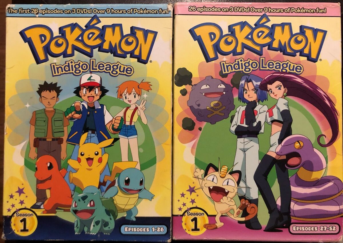 dvd pokemon indigo league