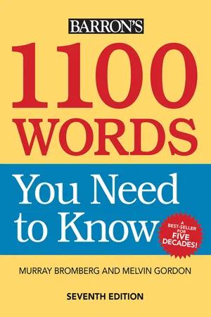 1100 words you need to know pdf