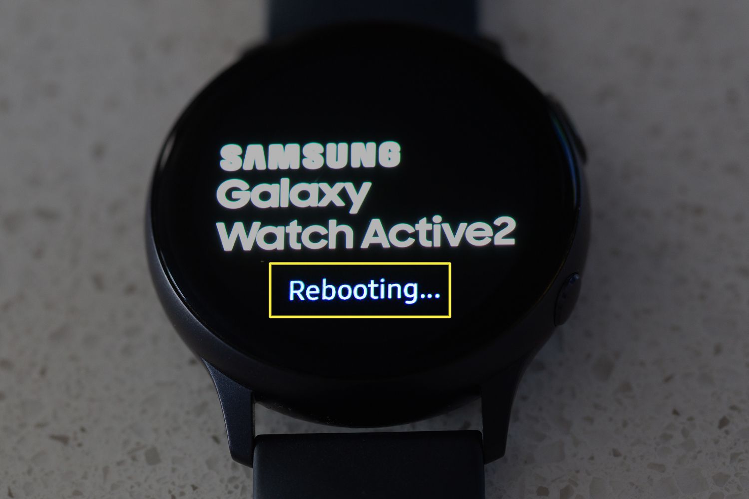 how to reset samsung watch