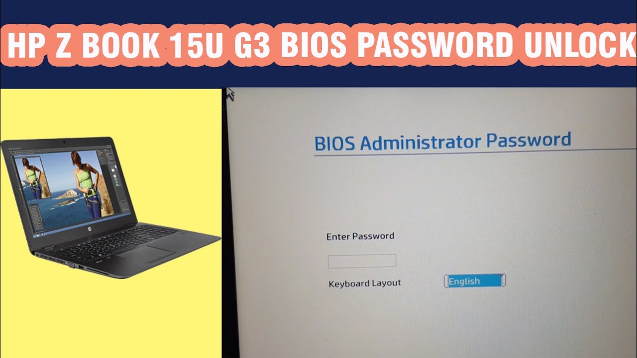 hp zbook bios password reset