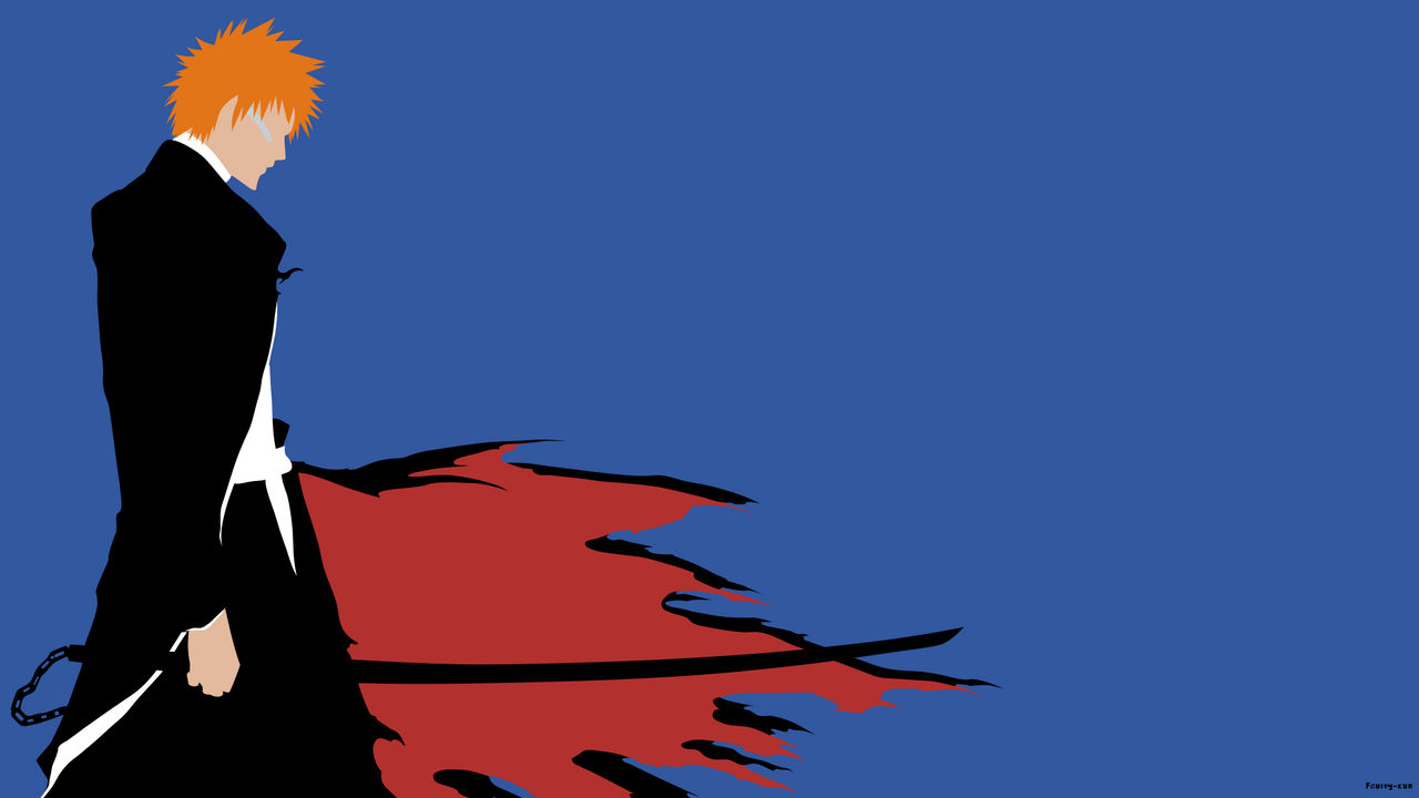 bleach minimalist wallpaper