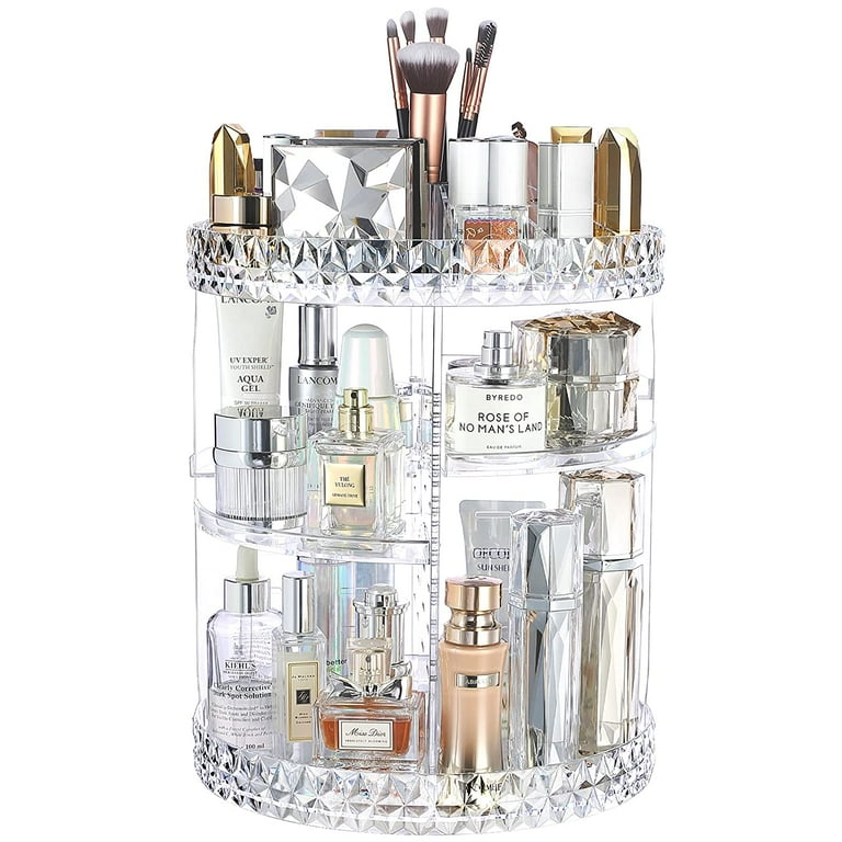 360 rotation cosmetic organizer