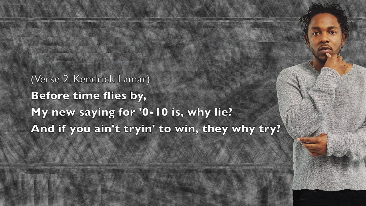 kendrick lamar i lyrics