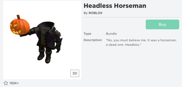 how to be headless in roblox