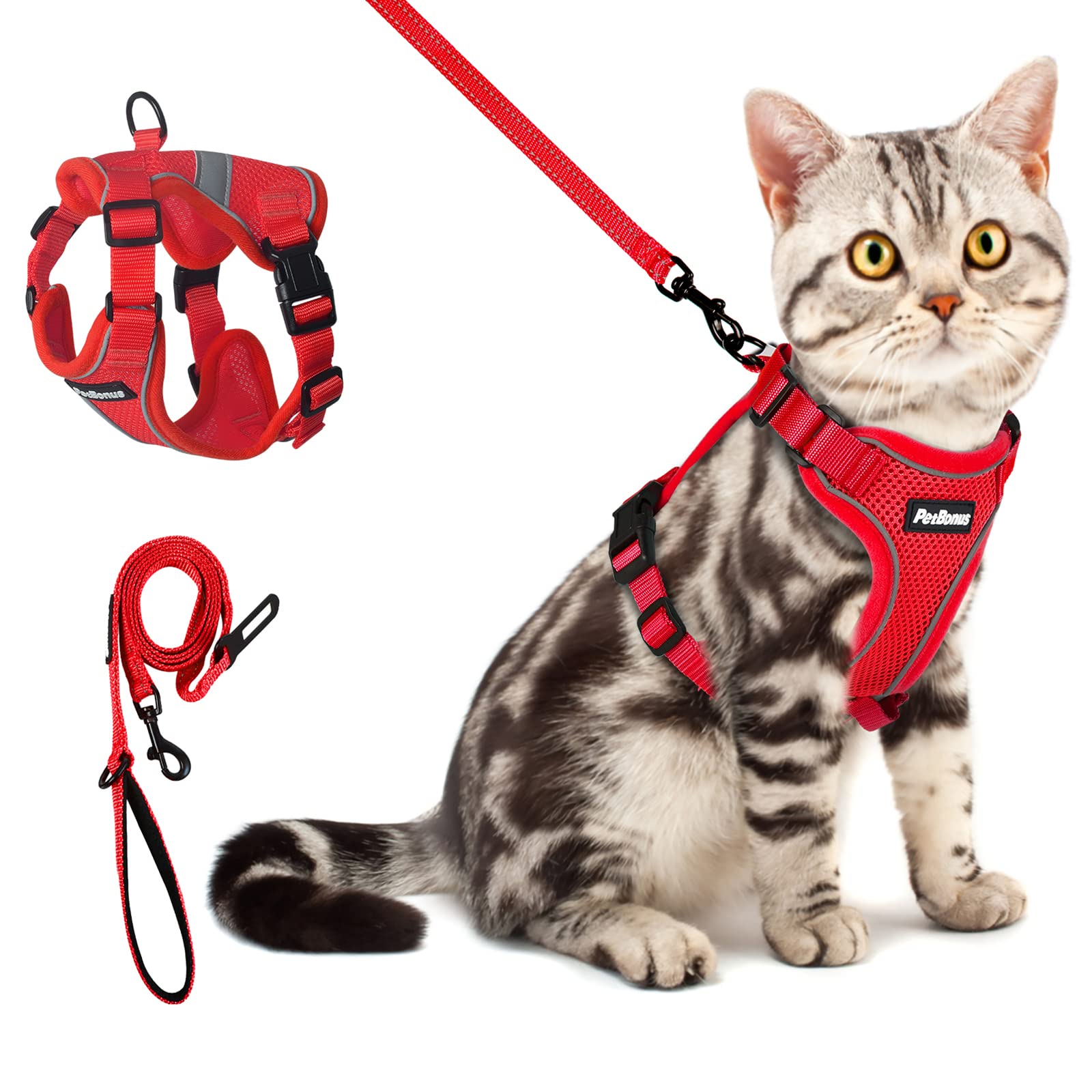 adjustable cat harness