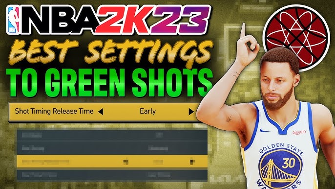 shot timing release time 2k23 setting