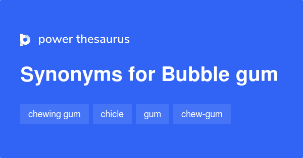 bubble synonym