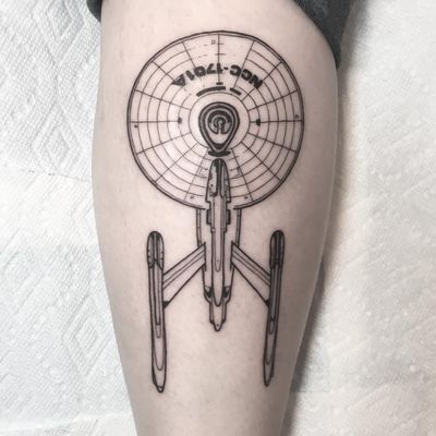 star trek enterprise tattoo