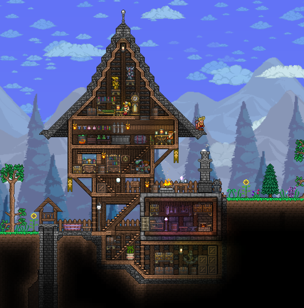 terraria home ideas