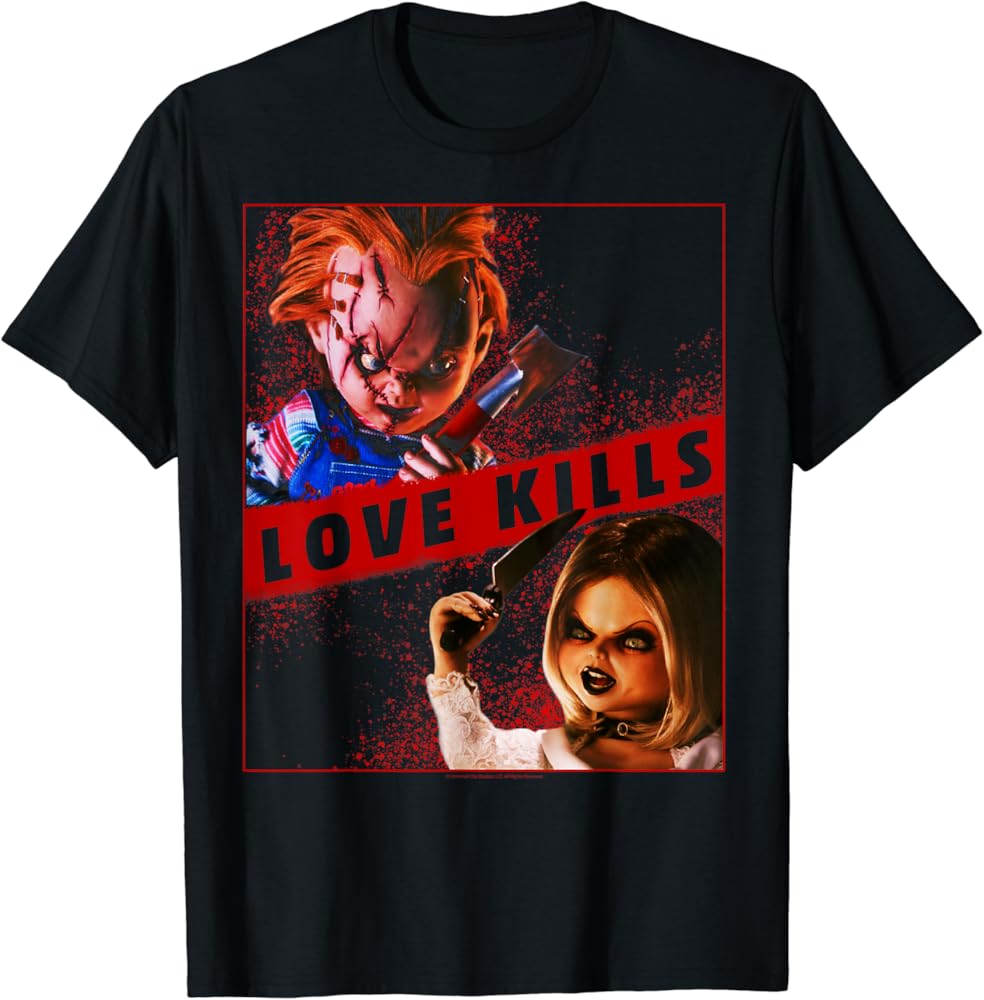 chucky and tiffany shirt