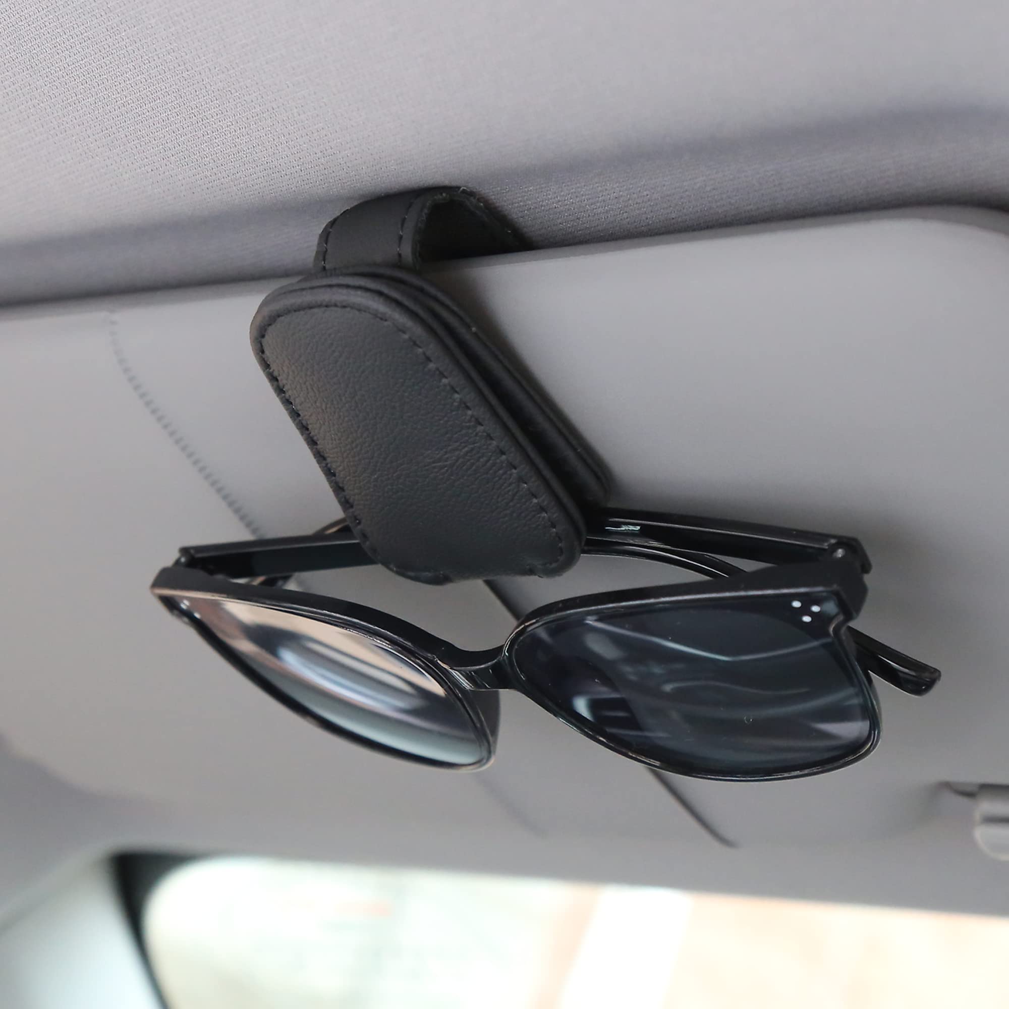 sunglasses holder in car