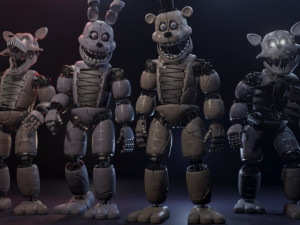 3d models fnaf