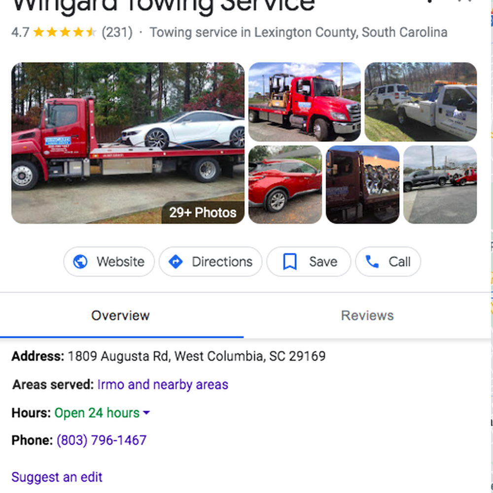 absolute towing columbia sc