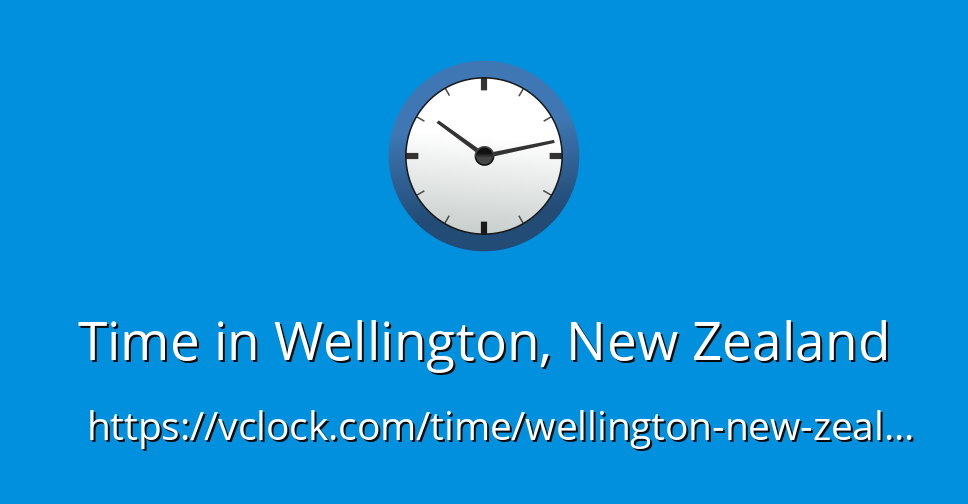 wellington local time